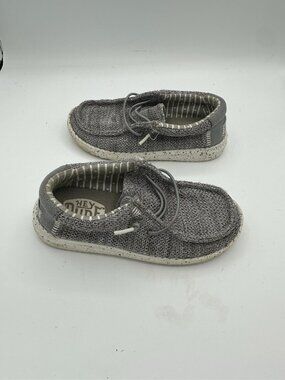 HEYDUDE Wally Stretch Sox Grey Kids C11
